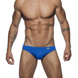 Aidase  Men's Swimming Trunks Low Waist Bikini Panties Sexy Nylon Solid Color Swimsuit Quick-Drying Push Pad Shorts Beach Swimming Surf aidase-shop
