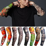Aidase 1PCS Tattoo Cooling Arm Sleeves Cover Basketball Golf Sport UV Sun Protection New Summer Arm Warmers aidase-shop