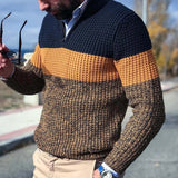 Aidase  Men Knitted Sweater 2022 Spring Warm V Neck Pullover Jumper Long Sleeve Casual Loose Male Autumn Winter Knitwear Tops Plus Size aidase-shop