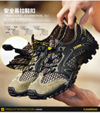 Aidase Rock Climbing Shoes Men High Quality Fitness Air Mesh Men's Shoe Outdoor Sports Sneakers Running Hiking Wading Leather Shoes aidase-shop