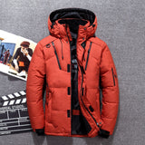 Aidase -20 Degree Winter Jacket Men White Duck Down Parkas Men's Thick Warm Snow Parkas Overcoat Windbreaker Hooded Parkas Coat Hombre aidase-shop
