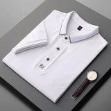 Aidase  Hot Selling New Brand Clothing Men Polo Shirt Mens Business Casual Solid Male Polo Shirt Short Sleeve Breathable Polo Shirts aidase-shop