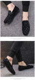 Aidase Topvivi loafers men causal Breathable Comfortable Lightweight Soft slip on Men Shoes gingham Men's Sneakers fashion italian aidase-shop