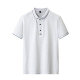 Aidase  Hot Selling New Brand Clothing Men Polo Shirt Mens Business Casual Solid Male Polo Shirt Short Sleeve Breathable Polo Shirts aidase-shop