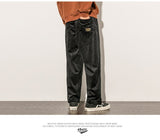 Aidase 2021 Autumn Winter Men's Corduroy Pants Solid Oversize Straight Trousers Japanese Streetwear Baggy Big Size Casual Bottoms aidase-shop