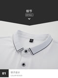 Aidase  Hot Selling New Brand Clothing Men Polo Shirt Mens Business Casual Solid Male Polo Shirt Short Sleeve Breathable Polo Shirts aidase-shop