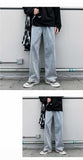 Aidase Jeans Men Denim Summer Thin Baggy Solid Simple Retro Loose Leisure Plus Size 3XL Korean Style Washed High Street Trendy Wide Leg aidase-shop