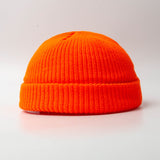 Aidase Fashion Hip Hop Beanie Knitted Hat Men Skullcap Women Winter Warm Brimless Baggy Melon Cap Cuff Docker Fisherman Beanies Hats aidase-shop