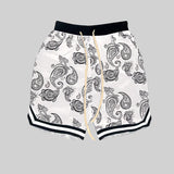 Aidase 2022 Harajuku Streetwear Shorts men Bandana Pattern Fashion Summer Shorts Hip Hop Casual Bottoms Elastic Wais man Casual pants aidase-shop