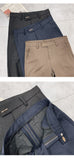 Aidase New Striped Suit Pants  Men Elegant Skinny Fit Office Pant Men Trousers Pant For Man Business Slim Fit Dress Ankle Trousers aidase-shop