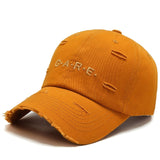 Dad Hat Cotton Short Brim Baseball Cap Solid Color Hats for Women Men Outdoor Visor Cap Casual Snapback Hats aidase-shop