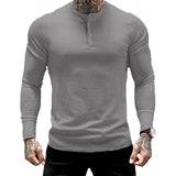 Aidase  Mens Summer gyms Workout Fitness T-shirt Bodybuilding Slim Shirts printed O-neck Long sleeves cotton Tee Tops clothing aidase-shop