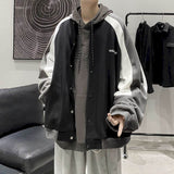 Aidase Baseball uniform men's winter thick casual jacket Korean style trendy handsome jacket  Hong Kong style plus fleece top cool aidase-shop