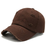 Dad Hat Cotton Short Brim Baseball Cap Solid Color Hats for Women Men Outdoor Visor Cap Casual Snapback Hats aidase-shop