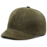 Dad Hat Cotton Short Brim Baseball Cap Solid Color Hats for Women Men Outdoor Visor Cap Casual Snapback Hats aidase-shop