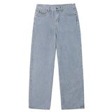 Aidase Jeans Men Denim Summer Thin Baggy Solid Simple Retro Loose Leisure Plus Size 3XL Korean Style Washed High Street Trendy Wide Leg aidase-shop