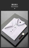 Aidase  Hot Selling New Brand Clothing Men Polo Shirt Mens Business Casual Solid Male Polo Shirt Short Sleeve Breathable Polo Shirts aidase-shop