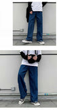 Aidase Jeans Men Denim Summer Thin Baggy Solid Simple Retro Loose Leisure Plus Size 3XL Korean Style Washed High Street Trendy Wide Leg aidase-shop