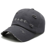 Dad Hat Cotton Short Brim Baseball Cap Solid Color Hats for Women Men Outdoor Visor Cap Casual Snapback Hats aidase-shop