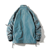 Japan Style Hip Hop Mens Windbreaker Jacket Coat Loose Streetwear Mens Oversized Jacket Sportswear Bomber Jackets Harajuku Coat aidase-shop