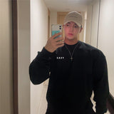 Aidase Bodybuilding Fitness Hoodie Cotton Pullover Casual Sport Jogging Tops Gym Running Long Sleeve Coats Fall Men Clothing aidase-shop