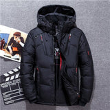 Aidase -20 Degree Winter Jacket Men White Duck Down Parkas Men's Thick Warm Snow Parkas Overcoat Windbreaker Hooded Parkas Coat Hombre aidase-shop