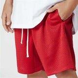 Aidase  Men and Women Shorts Letter Printed Casual Sports Mesh Shorts Men's Fashion Hip-Hop Shorts aidase-shop