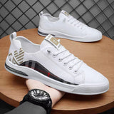 Coslony men shoes vulcanize shoes casual comfortable leather fashion luxury men shoes brand high quality skate shoes men white aidase-shop
