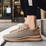 Aidase Mesh Men Shoes Breathable White Mens Sneakers Trendy Lace-Up Lightweight Black Walking Big Size Man Tenis Shoe Zapatillas Hombre aidase-shop