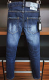 Aidase  Men Ripped Skinny Denim Jeans Luxury Brand Dsq2 Street Wear Fit Jeans Pants Quality Men Holes Stretch Denim Pants Casual Jeans aidase-shop