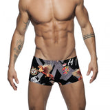 swimsuit New Men's Swimwear Swim Beach Board Shorts Sexy Summer String Beachwear Running Sports Sea Surf Pants Quick Dry Mens Trunks aidase-shop