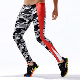 Running Tights for Men Sports Trousers Compression Camouflage Athletic Pants Workout Leggings aidase-shop