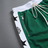 Aidase   new Men's Casual Shorts Summer New Running Fitness Fast-drying Trend Short Pants Loose Basketball Training Pants aidase-shop