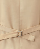 Aidase Casual Men's Beige Vest Jacket Slim Fit Prom Burgundy Tuxedos Blazer Champagne Suits Waistcoat For Wedding Best Man Grooms aidase-shop
