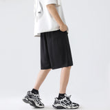 Shorts Men's Summer Thin Straight Tube Loose Slim Fitting Ice Quick Drying Five Points Sports Pants Streetwear Shorts aidase-shop