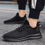 Aidase Mesh Men Shoes Breathable White Mens Sneakers Trendy Lace-Up Lightweight Black Walking Big Size Man Tenis Shoe Zapatillas Hombre aidase-shop