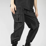 Mens Tactical Pants Multiple Pocket Elasticity Military Urban Commuter Tacitcal Trousers Men Slim Fat Cargo Pant aidase-shop