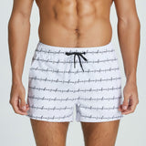 Men's Swim Trunks Quick Dry Beach Shorts Mesh Lining Surf Short Pant aidase-shop