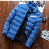 Aidase   Men's Casual Jacket Men's windbreaker jacket Winter warm Fall zipper Men's overcoat solid color large size aidase-shop