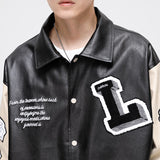 Hip Hop Men Varsity Jacket Mens Letters Embroidery Patchwork Harajuku Varsity Jacket Air Pilot Overcoat Baseball Coats Male aidase-shop