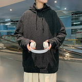 Sweater Men Spring Autumn Men's Hooded Sweater Casual Pullover Warm Knitted Sweatercoat Pull Homme Plus Size 3XL Streetwear aidase-shop