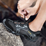 Aidase Rock Climbing Shoes Men High Quality Fitness Air Mesh Men's Shoe Outdoor Sports Sneakers Running Hiking Wading Leather Shoes aidase-shop