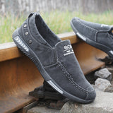 Aidase  Canvas Men Shoes Denim Lace-Up Men Casual Shoes Plimsolls Breathable Male Footwear Spring Autumn Sneakers  2019 New aidase-shop