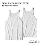 Bronson WWII Tank Top A Type Sleeveless Undershirt Cotton Tee Stretch Slim Fit aidase-shop
