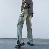 Spring New High Street Men Jeans Harajuku Fashion Design Oversized Denim Pants For Male  Hip Hop Casual 5XL Trousers aidase-shop