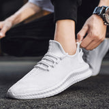 Aidase Mesh Men Shoes Breathable White Mens Sneakers Trendy Lace-Up Lightweight Black Walking Big Size Man Tenis Shoe Zapatillas Hombre aidase-shop