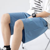 Shorts Men's Summer Thin Straight Tube Loose Slim Fitting Ice Quick Drying Five Points Sports Pants Streetwear Shorts aidase-shop