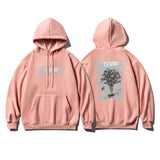 Autumn Vintage Rose Printed Men Hoodies Streetwear Casual Hooded Male Sweatshirts Korean Style Fashion Unisex Pullovers aidase-shop