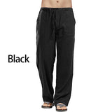 Aidase  Linen Wide Men Pants New Korean Trousers Oversize Linens Streetwear Male Spring Summer Yoga Pants Casual Men Clothing Sweatpants aidase-shop