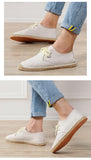 Aidase New Fashion Loafers Men Flats Brand Canvas Shoes Flat Male Lazy Shoes Mens Casual Shoes Black Beige Blue Big Size 45 A4829 aidase-shop
